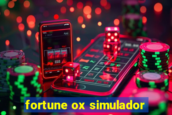 fortune ox simulador